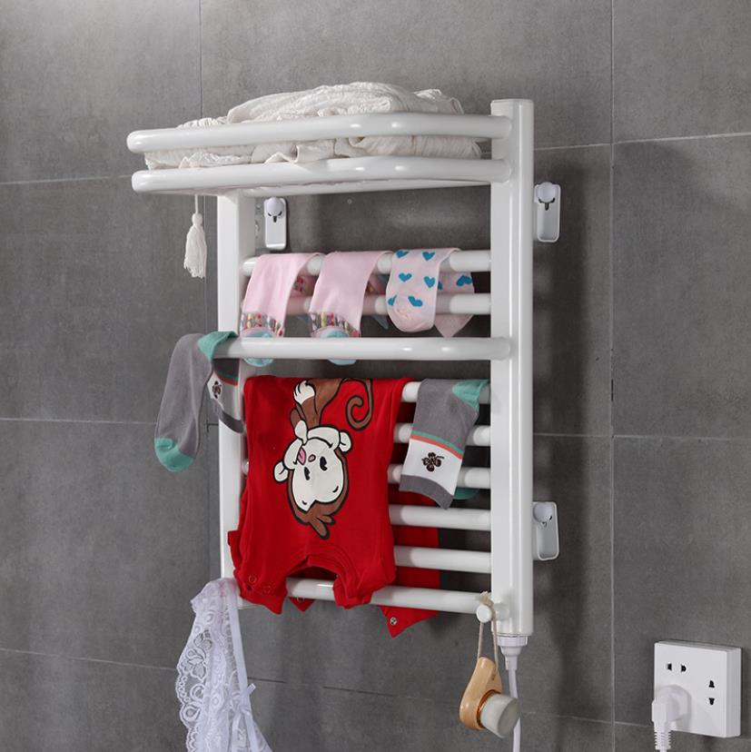 Stainless Steel Towel Drying Rack Towel Warmer with Timer