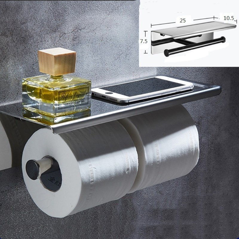 Stainless Steel Kitchen Bathroom Earing Paper Holder