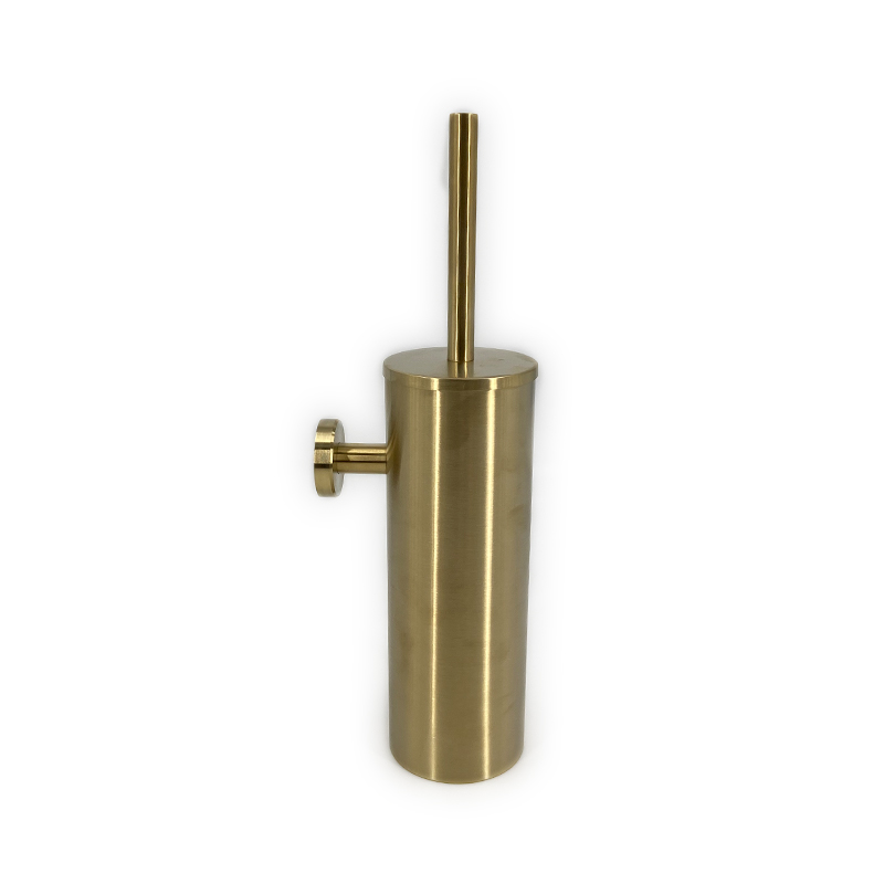 SUS 304 Gold Wall Mounted Toilet Brush Holder Free Stand Toilet Brush and Holder Set - 副本