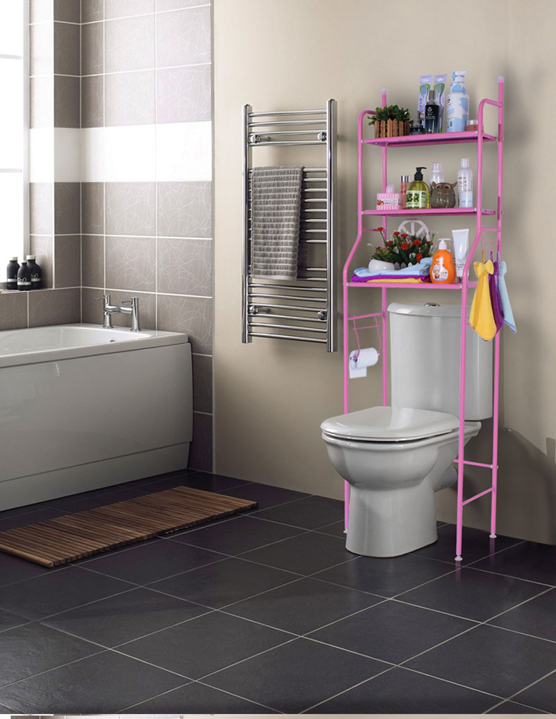 Space Saver Bathroom Storage Shelf Standing 