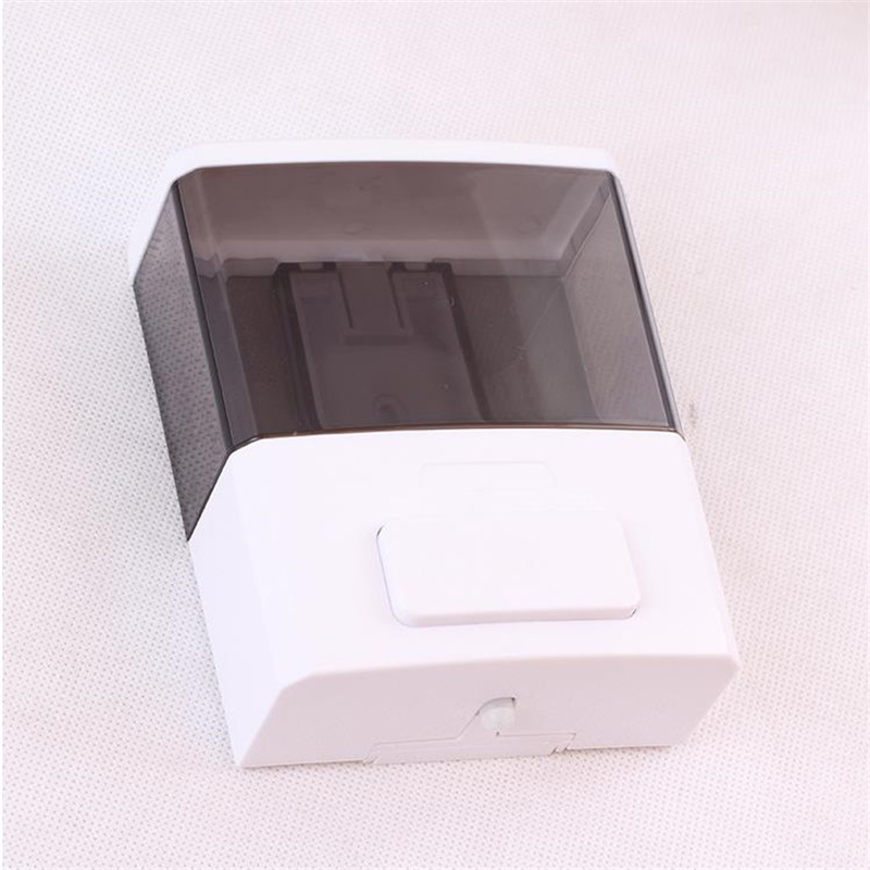 Luxury Wall Mounted ABS Plastic Soap Dispenser For Hotel