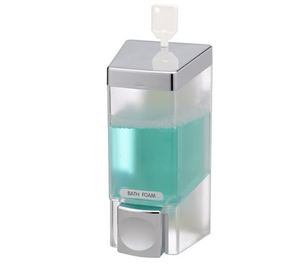 Double Wall Mounted ABS Plastic Hand Liquid Soap Dispenser For Hotel
