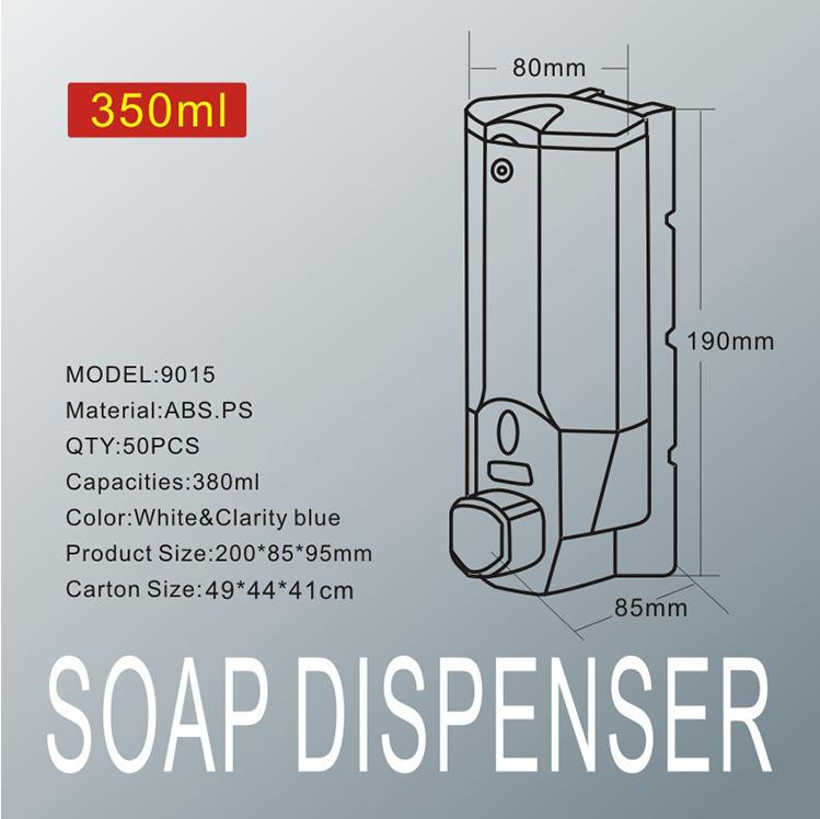 ABS.PS  Pump Soap Dispenser For Hotel