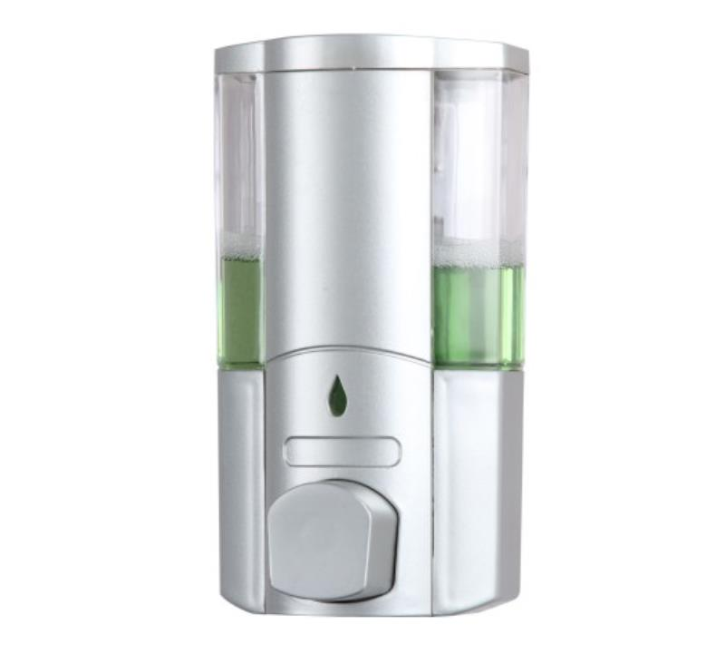 Hot Selling Wholesales Chrome Manual Rechargeable Liquid Soap Pump dispenser for Bathroom