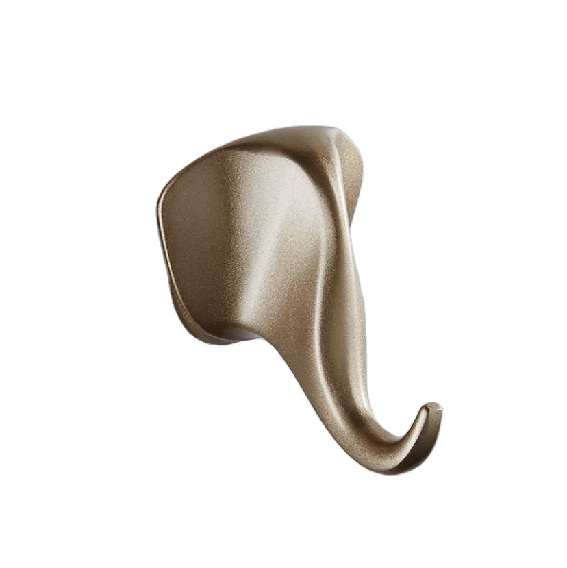 WONDER Colorful Zinc Alloy Elephant Nose Luxury Steel Hook