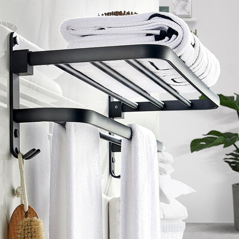 Amazon Hot Selling Hotel Bathroom Stainless Steel Rack Towel
