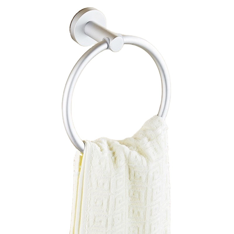 Stainless Steel Hotel Shower Bathroom Towel Ring Holder