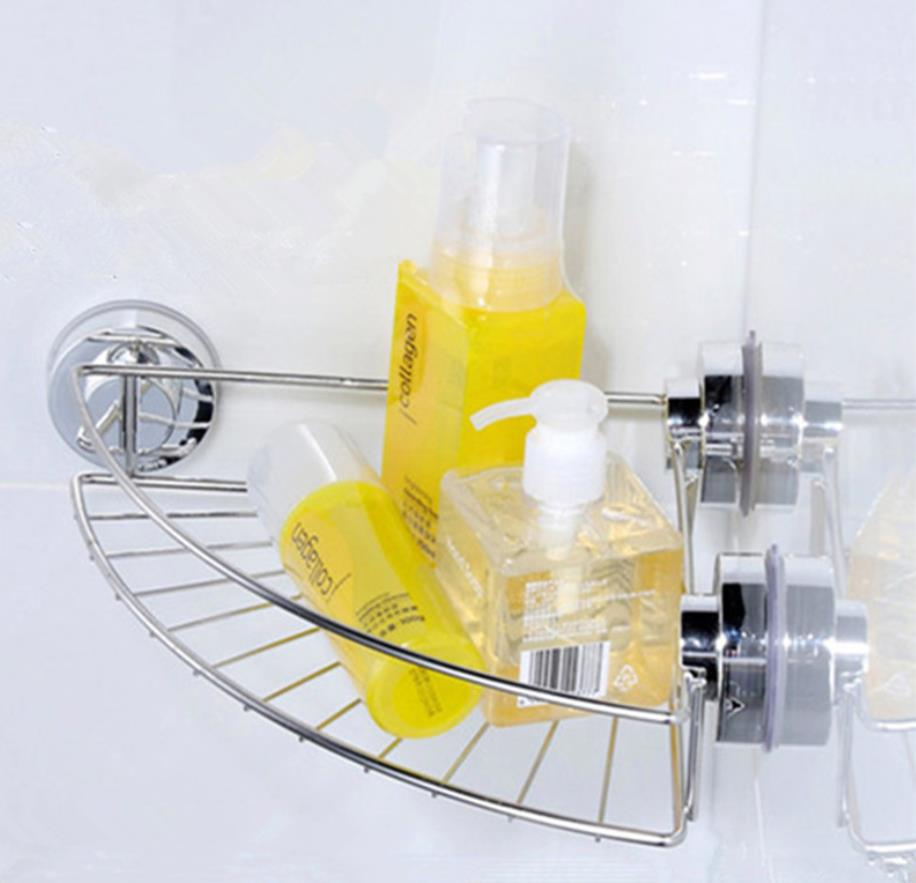 Suction Cup Non Drill Wall Mounted Shower Caddy