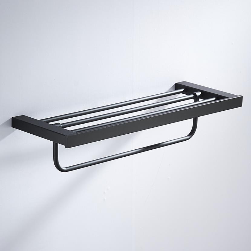 Stainless Steel Brushed Gold Bathroom Towel Rack 