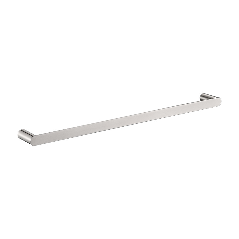 Single pole towel rack