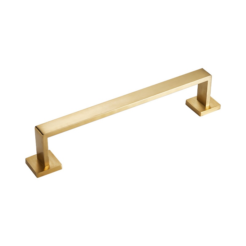 Single pole towel rack
