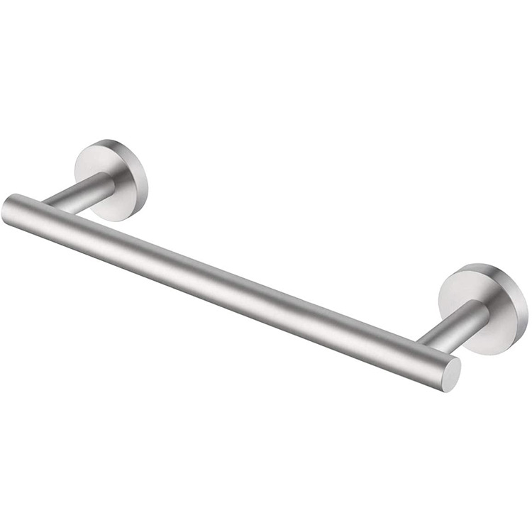 Hot Sale Bathroom Washroom Towel Rail SS304 Straight Single Bar Towel Holder