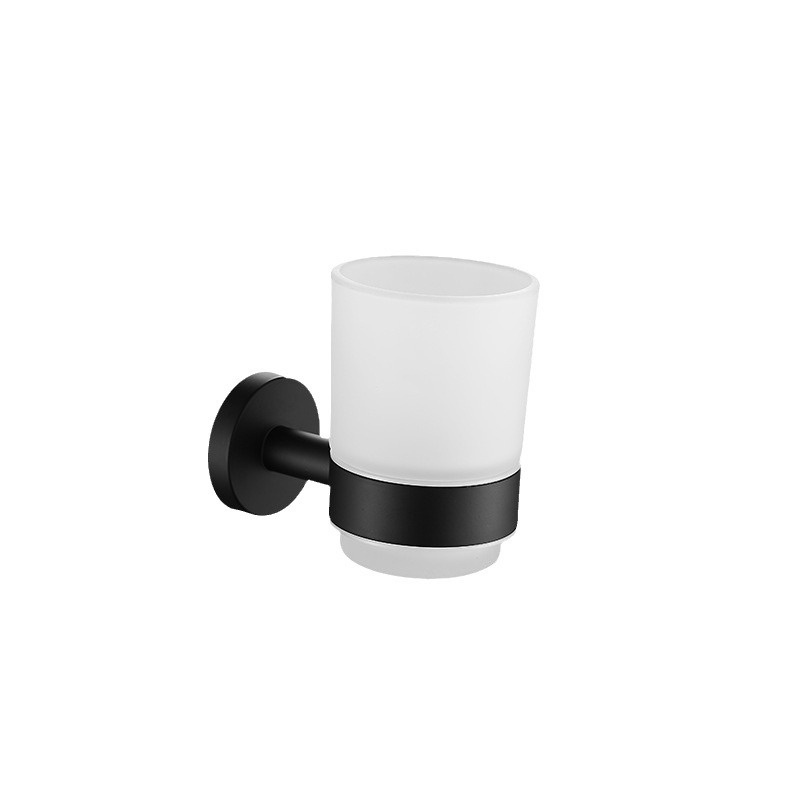 304 Stainless Steel Bathroom Accessories Glass Cup and Tumbler Holder Toothbrush Cup Holder