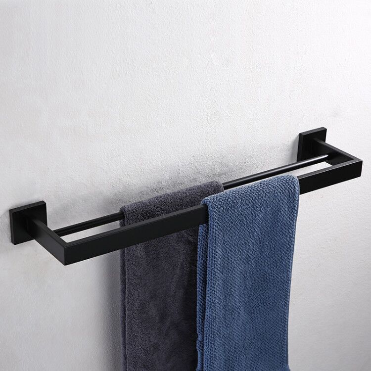304 Stainless Steel Towel Rack Bathroom Wall Mounted Towel Holder Rack Luxury Single Towel bar