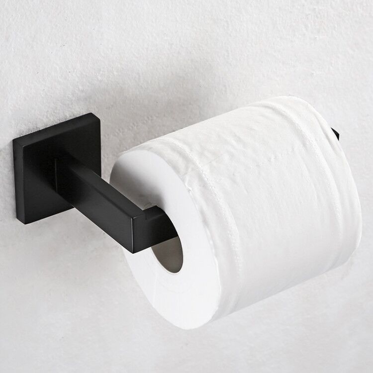Wall Mount 304 Stainless Steel Kitchen Bathroom Hanging Hanger Towel Roll Tissue Toilet Paper Holder