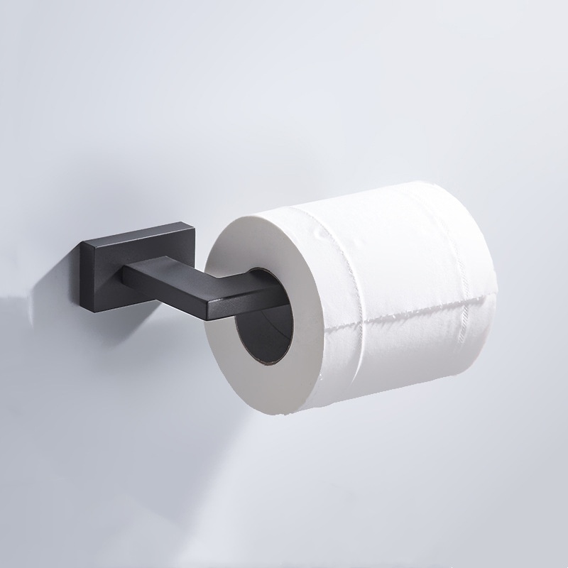 Wall Mounted Modern Hand Towel Bar Kitchen Bathroom Toilet Paper Roll Holder Daily Bathroom Toilet Paper Holder