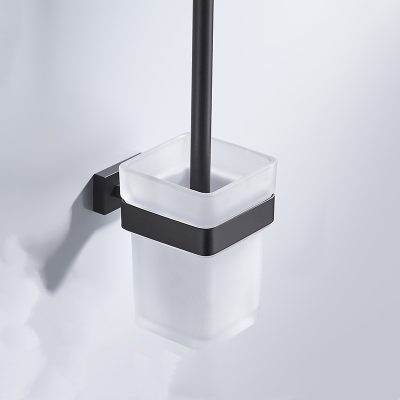 Bathroom Accessories Set Wall Mount Toilet Cleaning Brush Holder Toilet Brush Holder for Hotel Bathroom