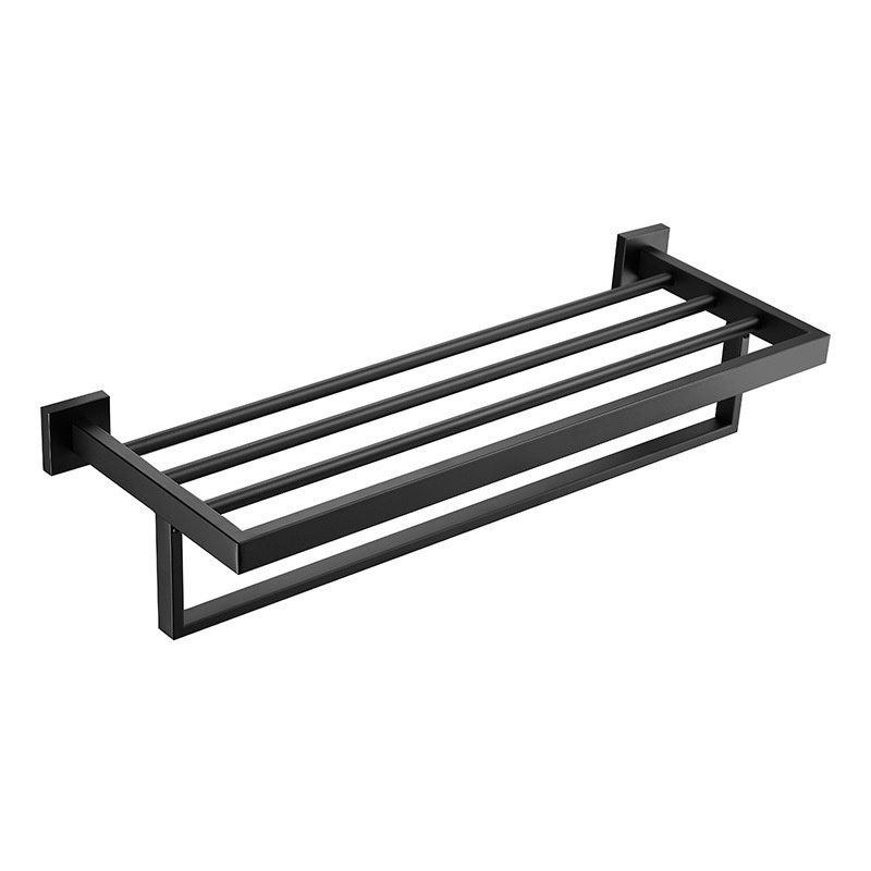 New Coming Luxury Design Sliver Towel Rack Bathroom Accessories Towel Shelf
