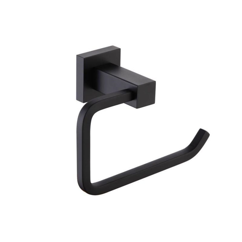 Modern Bathroom Accessories Chromed Brass Toilet Roll Holder Wall-Mounted Paper Towel Dispenser